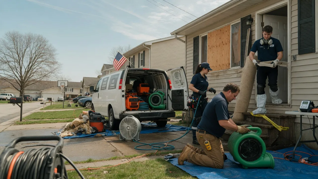 Water Damage Restoration in Billings, OK near me